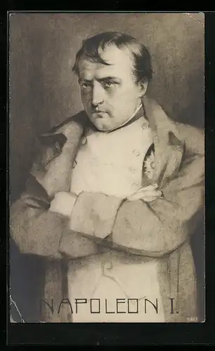 AK Napoleon mit strengem Blick
