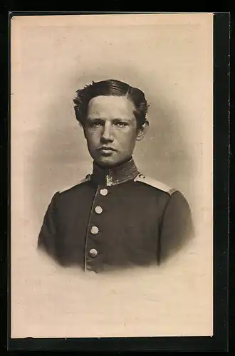 AK Berlin, Paul von Hindenburg als Kadetten-Selektaner 1865