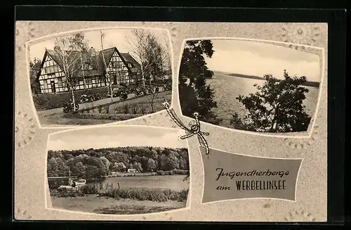 AK Altenhof /Werbellinsee, Jugendherberge am Werbellinsee