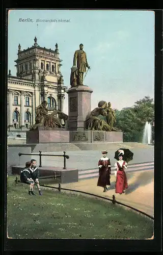 AK Berlin, Bismarckdenkmal