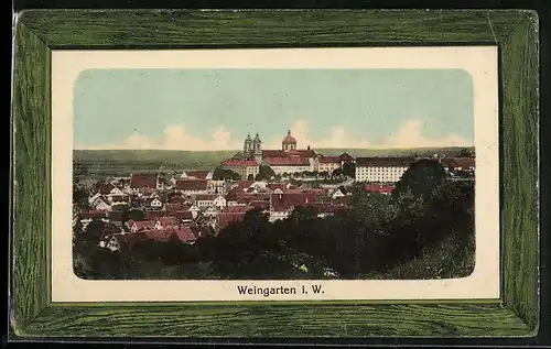 AK Weingarten i. W., Panorama