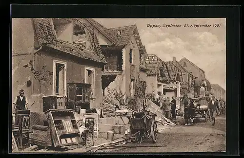 AK Oppau, Explosion am 21. September 1921