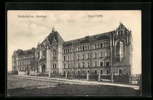 AK Bautzen, Blick zum Kath. Seminar