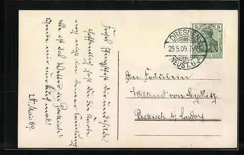 AK Königin von Spanien mit Kindern