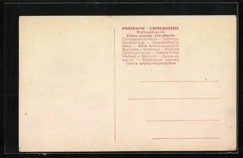 AK Das spanische Königspaar