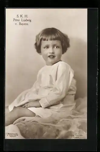 AK S. K. H. Prinz Ludwig von Bayern