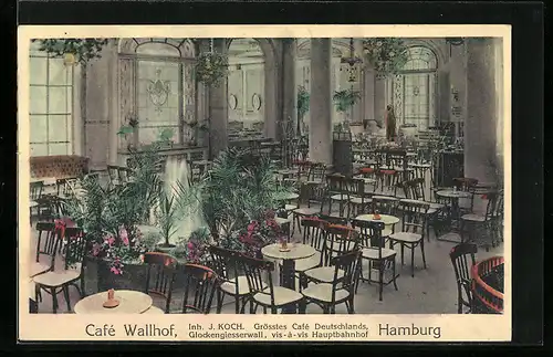 AK Hamburg, Café Wallhof