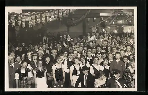 Foto-AK Schmerfeld, Schmerfelder beim Fasching