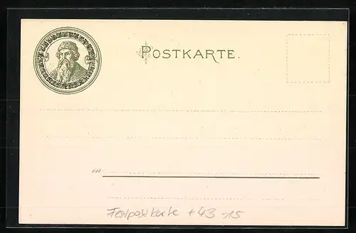 AK Mainz, Gutenberg-Feier 1900, Festpostkarte, Buchdruck, Kurfüst Johann Philipp