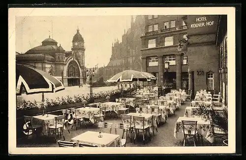 AK Köln, Hotel Kölner Hof