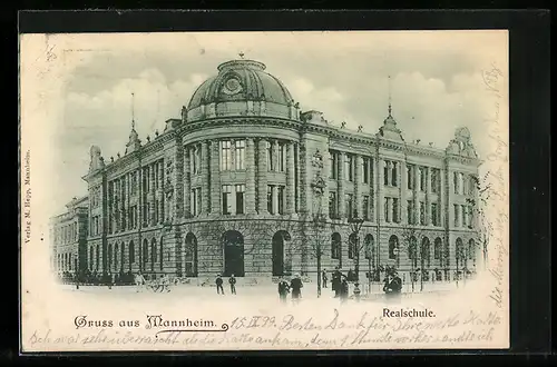 AK Mannheim, Blick zur Realschule