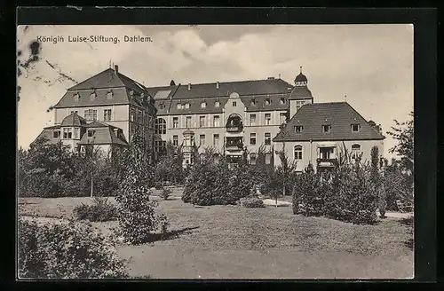 AK Dahlem, Königin Luise-Stiftung mit Park