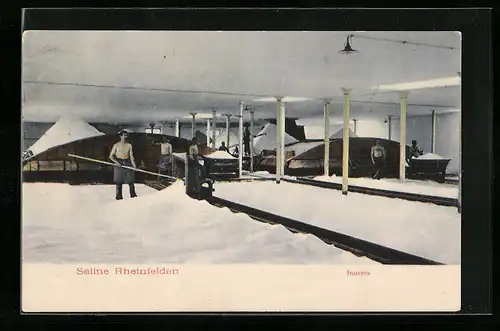 AK Rheinfelden, Saline Rheinfelden, Inneres