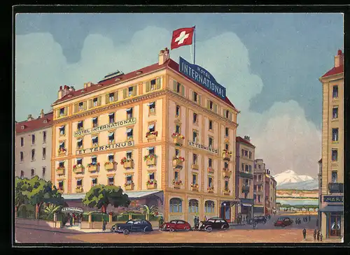 AK Geneve, Hotel International und Terminus