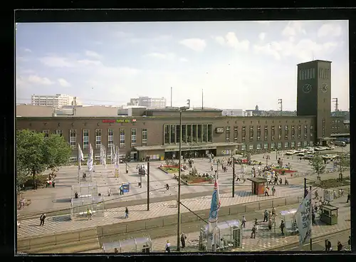 AK Düsseldorf, Partie am Hauptbahnhof