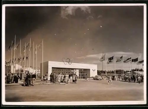 Fotografie unbekannter Fotograf, Ansicht Helsinki, Olympia - Olympische Spiele 1952