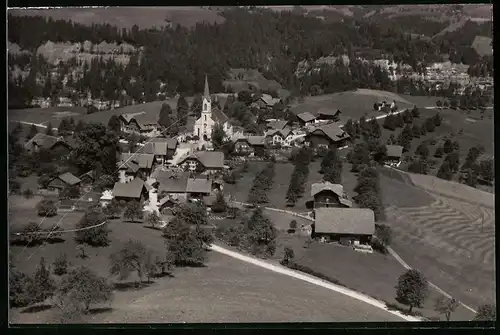 Fotografie P. Zaugg, Aero-Union Grenchen, Ansicht Doppleschwand, Fliegeraufnahme