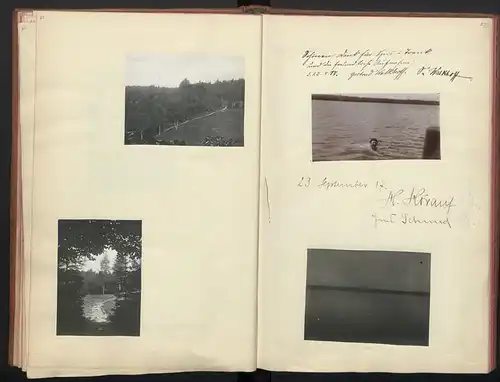 Fotoalbum mit 88 Fotografien, Ansicht Seeheim-Münsing, Ferienheim Seeleitn 10, Erbau und Betrieb, Starnberger See