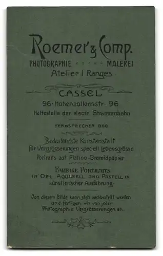 Fotografie Roemer & Comp., Kassel, Hohenzollernstr. 96, Zwei Jungen in Matrosenanzügen