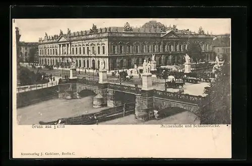 AK Berlin, Ruhmeshalle und Schlossbrücke