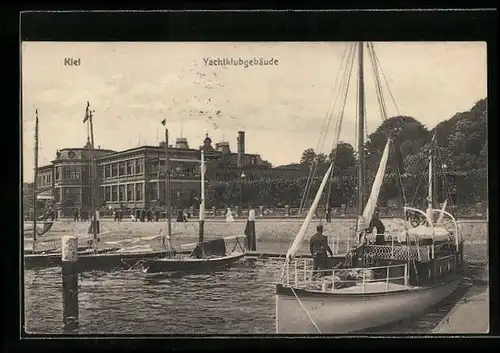 AK Kiel, Yachtklubgebäude