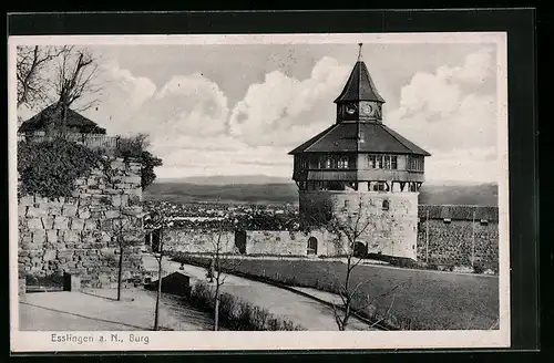 AK Esslingen a. N., an der Burg