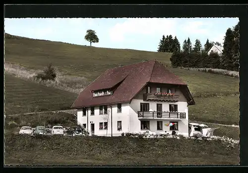 AK Todtnauberg, Haus Elisabeth am Wintersportplatz