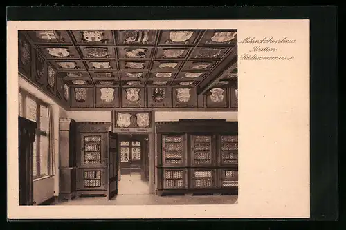 AK Bretten, Städtezimmer im Melanchthonhaus