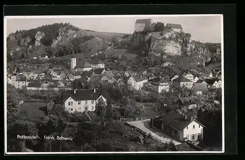 AK Pottenstein /Fränk. Schweiz, Ortsansicht