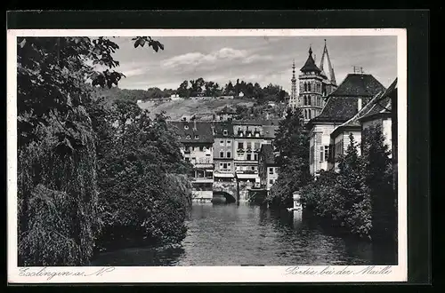 AK Esslingen a. N., Partie bei der Maille