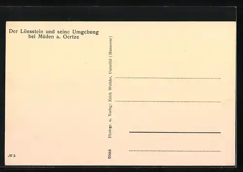 AK Müden a. Oertze, der Lönsstein und seine Umgebung