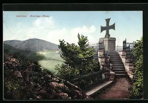 AK Iserlohn, Blick auf das Eiserne Kreuz