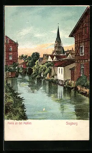 AK Siegburg, Partie an den Mühlen