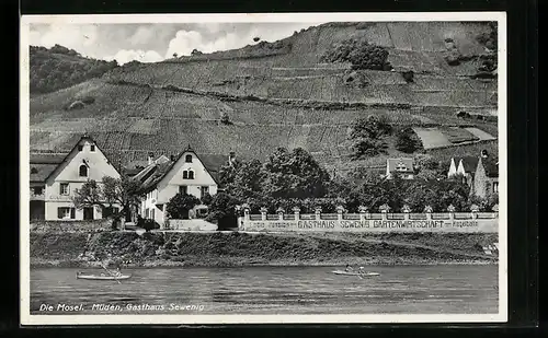 AK Müden a. d. Mosel, Gasthaus Sewenig