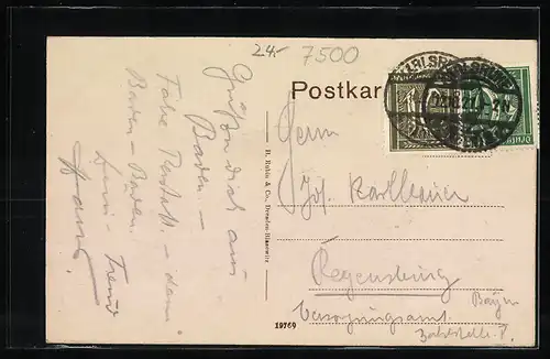 AK Karlsruhe, Karlstrasse Ecke Stephanstrasse