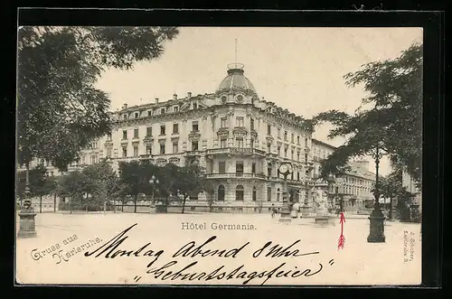 AK Karlsruhe, Hotel Germania