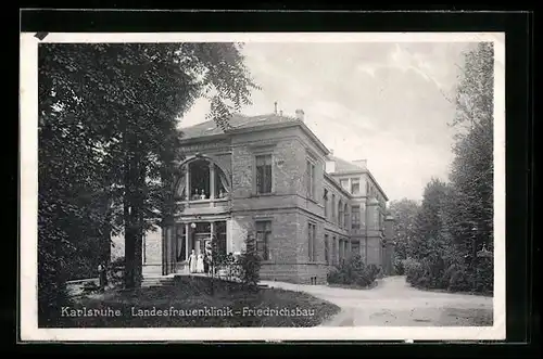 AK Karlsruhe, Landesfrauenklinik, Friedrichsbau