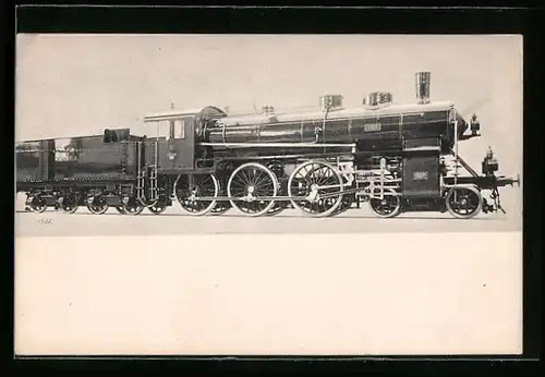 AK Deutsches Museum, Modell einer modernen bayerischen Schnellzuglokomotive, Eisenbahn