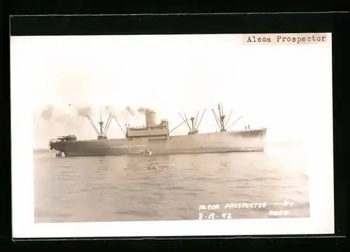 AK Handelsschiff Alcoa Prospector vor Küste
