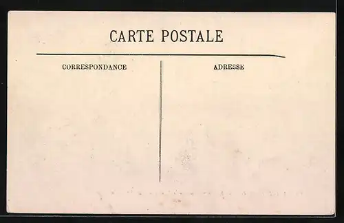AK Französisches Kriegsschiff Democratie unter Volldampf