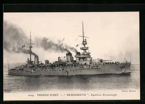 AK French Fleet, Kriegsschiff Democratie, Squadron Dreadnought