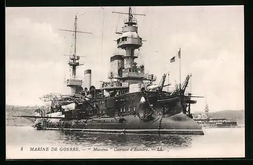 AK Marine de Guerre, Masséna, Cuirassé d`Escadre