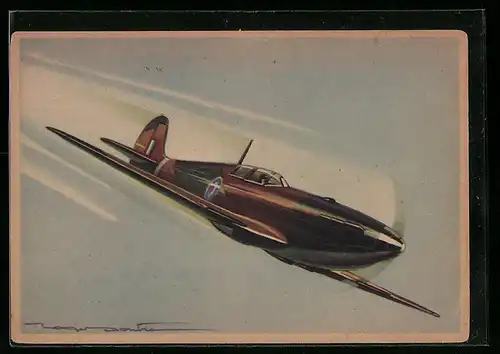 AK Flugzeug Supermarine Spitfire