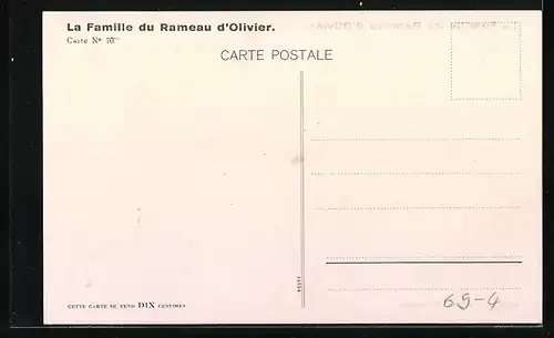 AK Mont Saint-Michel, Notre cher soldat aveugle Julien Alix en promenade sur la grève, Blinder Soldat mit einem Jungen