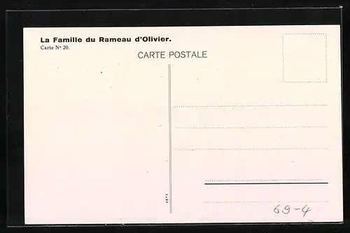 AK Excursion dans le Jura, Route du Col-des-Roches, Gruppe von Blinden