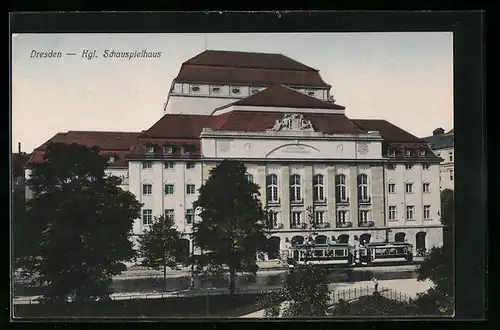 AK Dresden, Kgl. Schauspielhaus