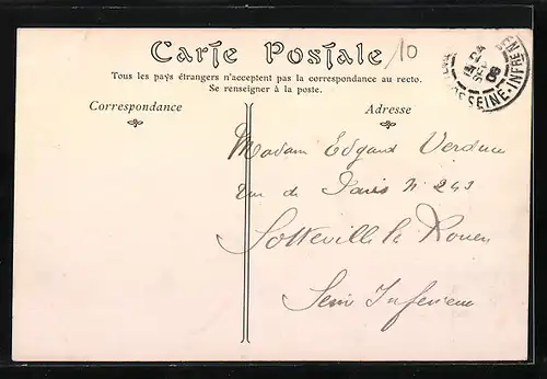 AK Valmont, Vue prise de la Promenade du Vivier