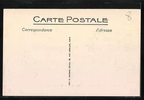 AK Saint-Valéry-en-Caux, Vapeur sortant du Port