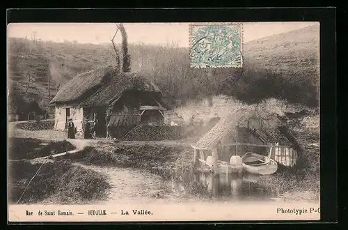 AK Oudalle, La Vallée, Altes Haus