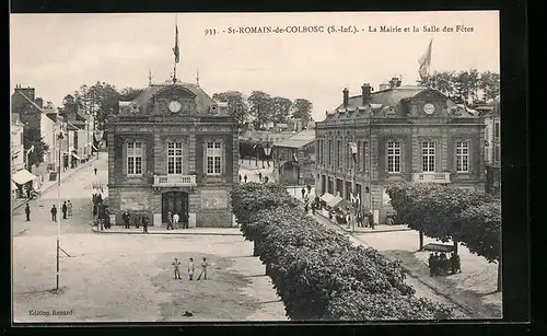 AK St-Romain-de-Colbosc, La Mairie et la Salle des Reunions